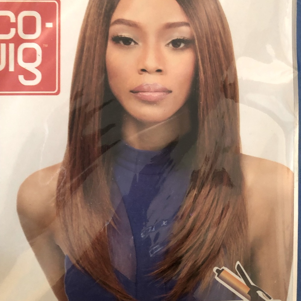 18” Natural Yaki Quick Weave Wig